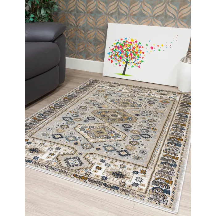 Aziza Katana Grey Rug - Various Sizes | Murphy Furniture