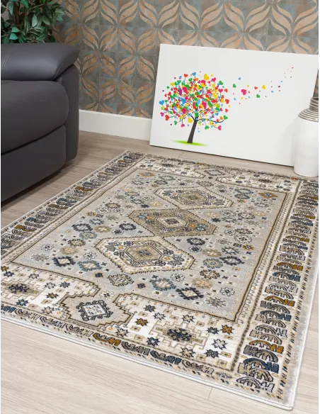 Aziza Katana Grey Rug - Various Sizes | Murphy Furniture