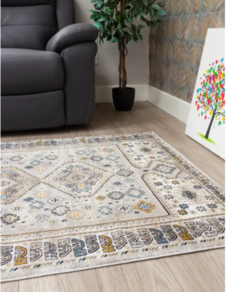 Aziza Katana Grey Rug - Various Sizes | Murphy Furniture