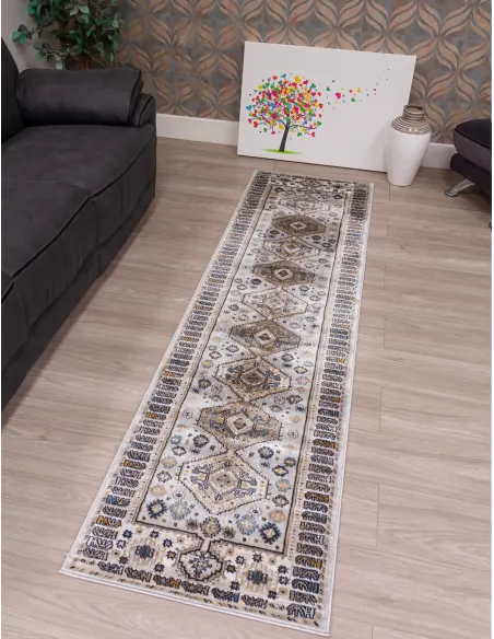 Aziza Katana Grey Rug - Various Sizes | Murphy Furniture
