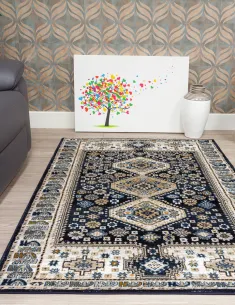 Aziza Katana Navy Rug - Various Sizes | Murphy Furniture 2