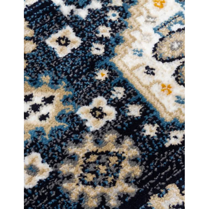 Aziza Katana Navy Rug - Various Sizes | Murphy Furniture