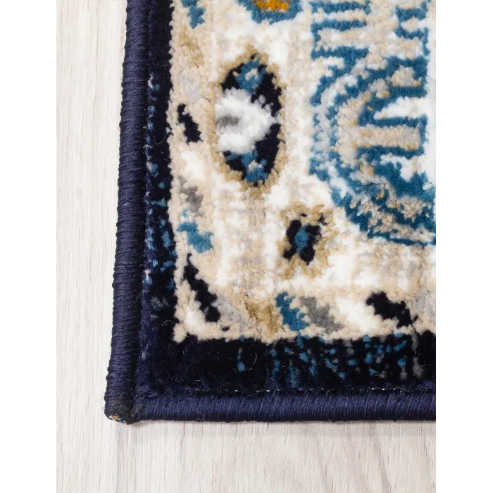 Aziza Katana Navy Rug - Various Sizes | Murphy Furniture