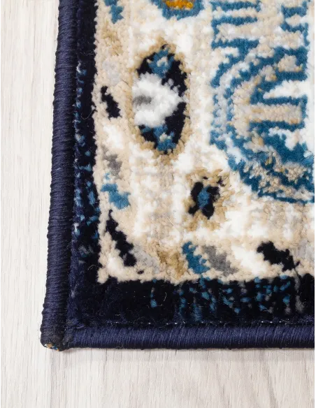 Aziza Katana Navy Rug - Various Sizes | Murphy Furniture