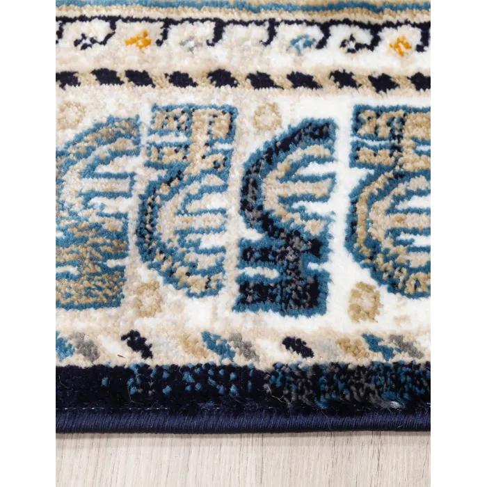 Aziza Katana Navy Rug - Various Sizes | Murphy Furniture