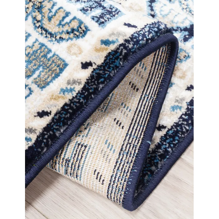 Aziza Katana Navy Rug - Various Sizes | Murphy Furniture