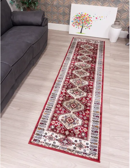 Aziza Katana Red Rug - Various Sizes | Murphy Furniture