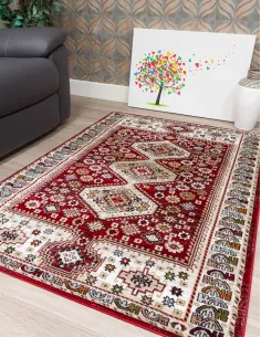 Aziza Katana Red Rug - Various Sizes | Murphy Furniture