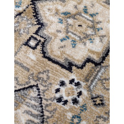 Aziza Medallion Beige Rug - Various Sizes | Murphy Furniture
