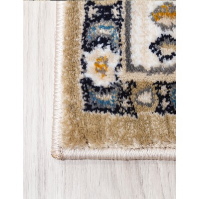 Aziza Medallion Beige Rug - Various Sizes | Murphy Furniture