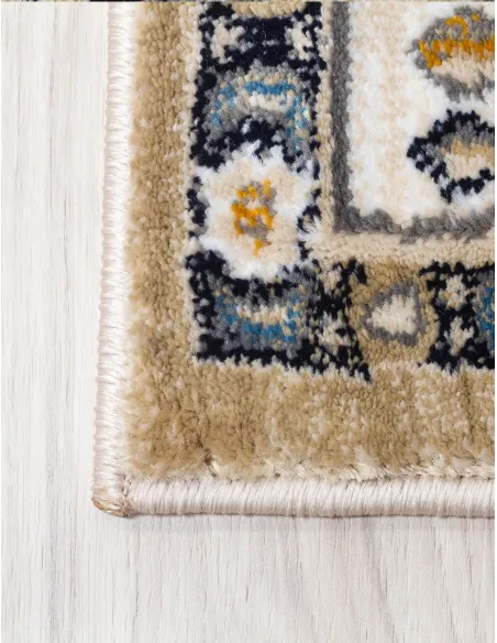 Aziza Medallion Beige Rug - Various Sizes | Murphy Furniture