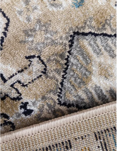 Aziza Medallion Beige Rug - Various Sizes | Murphy Furniture
