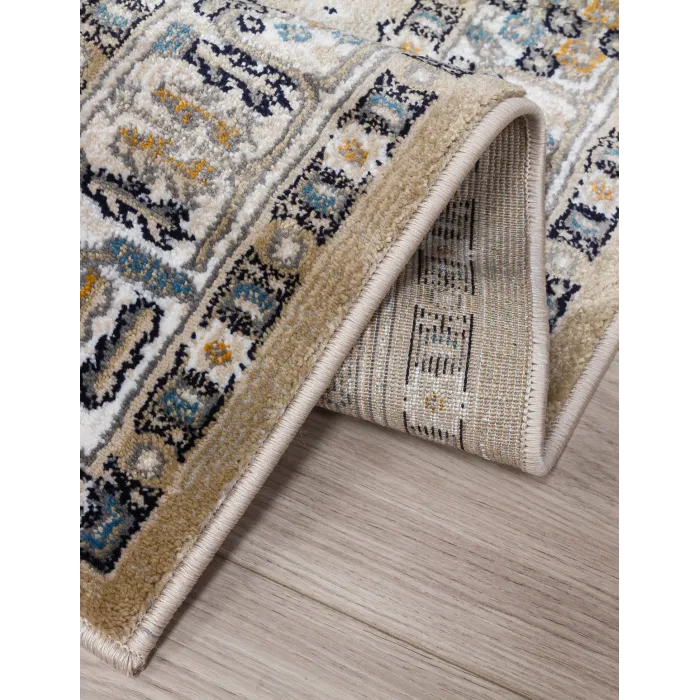 Aziza Medallion Beige Rug - Various Sizes | Murphy Furniture