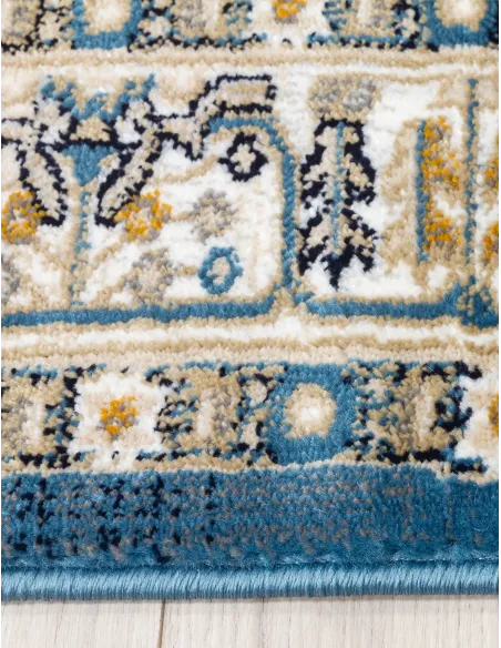Aziza Medallion Blue Rug - Various Sizes | Murphy Furniture