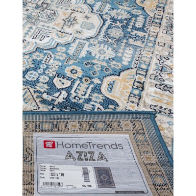 Aziza Medallion Blue Rug - Various Sizes | Murphy Furniture