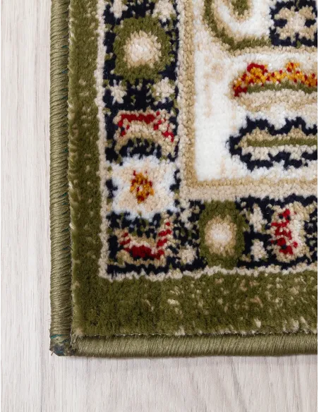 Aziza Medallion Green Rug - Various Sizes | Murphy Furniture