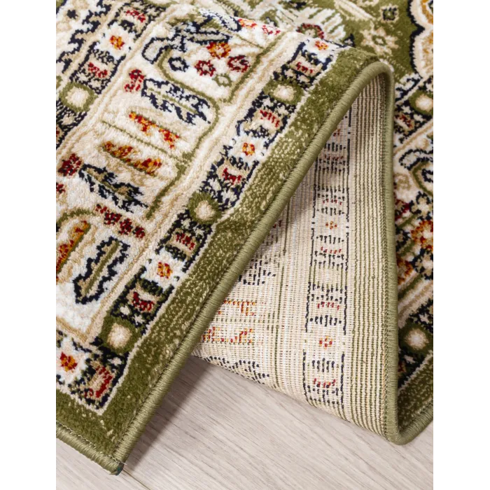 Aziza Medallion Green Rug - Various Sizes | Murphy Furniture