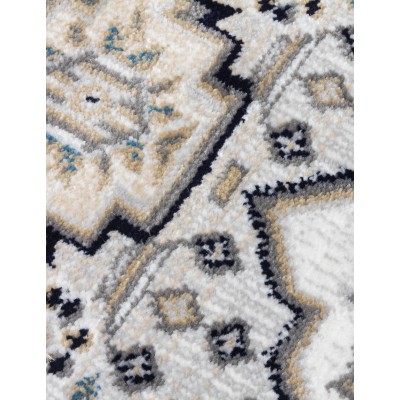Aziza Medallion Grey Rug - Various Sizes | Murphy Furniture