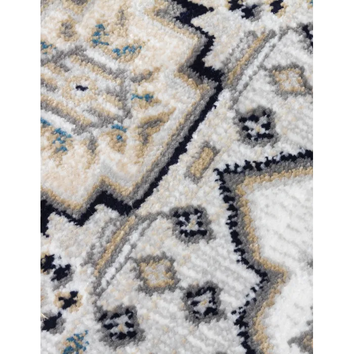 Aziza Medallion Grey Rug - Various Sizes | Murphy Furniture