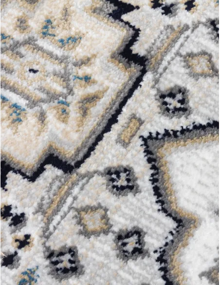 Aziza Medallion Grey Rug - Various Sizes | Murphy Furniture