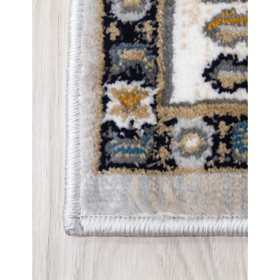 Aziza Medallion Grey Rug - Various Sizes | Murphy Furniture