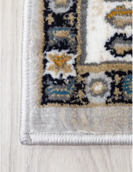 Aziza Medallion Grey Rug - Various Sizes | Murphy Furniture