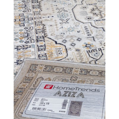 Aziza Medallion Grey Rug - Various Sizes | Murphy Furniture