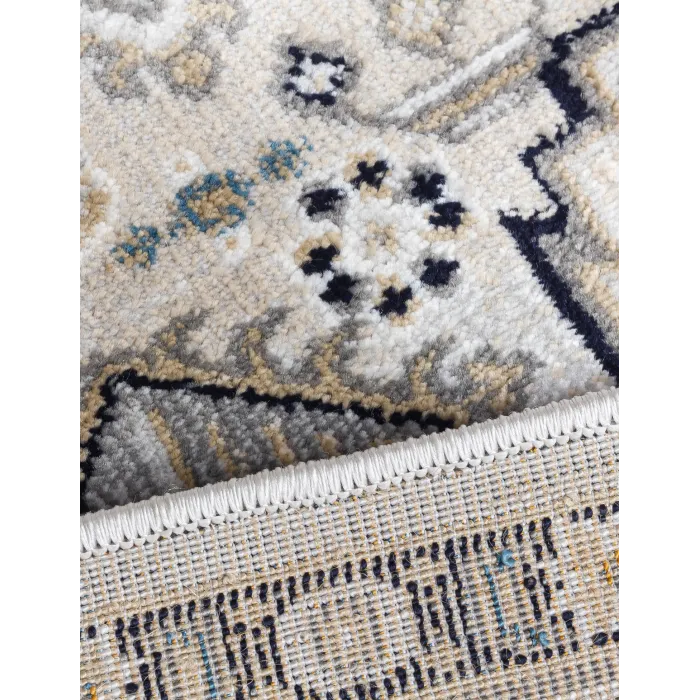 Aziza Medallion Grey Rug - Various Sizes | Murphy Furniture