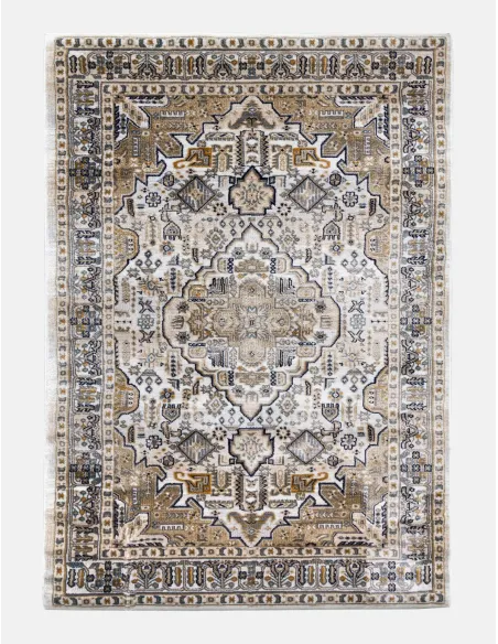 Aziza Medallion Natural Rug - Various Si | Murphy Furniture