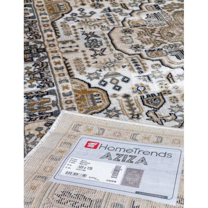 Aziza Medallion Natural Rug - Various Si | Murphy Furniture