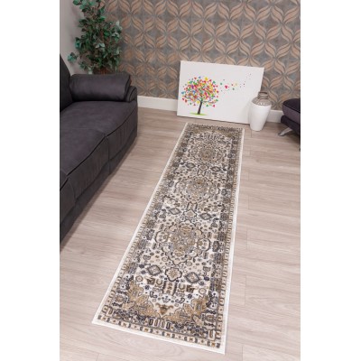 Aziza Medallion Natural Rug - Various Si | Murphy Furniture