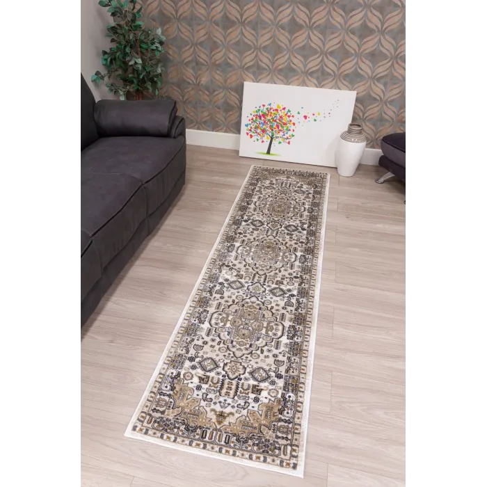 Aziza Medallion Natural Rug - Various Si | Murphy Furniture