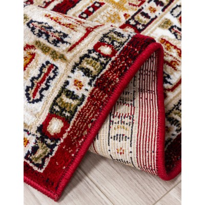 Aziza Medallion Red Rug - Various Sizes | Murphy Furniture