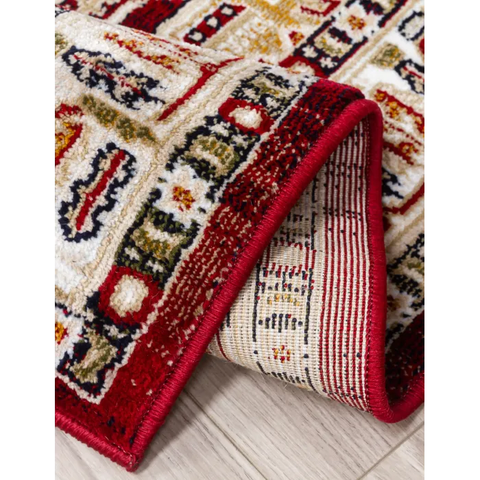 Aziza Medallion Red Rug - Various Sizes | Murphy Furniture