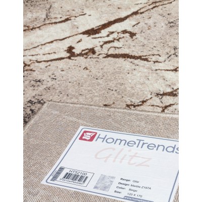 Glitz Marble Beige Rug - Various Sizes | Murphy Furniture
