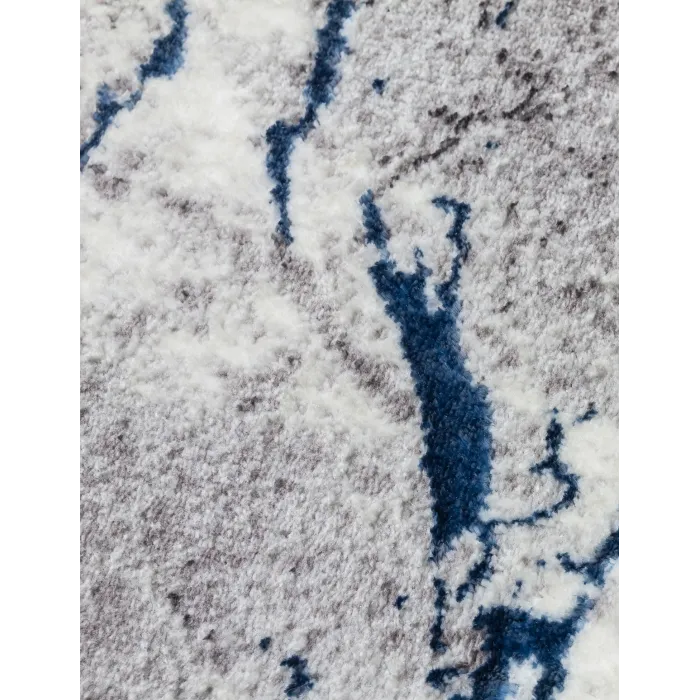 Glitz Marble Blue Rug - Various Sizes | Murphy Furniture