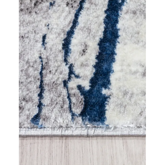 Glitz Marble Blue Rug - Various Sizes | Murphy Furniture