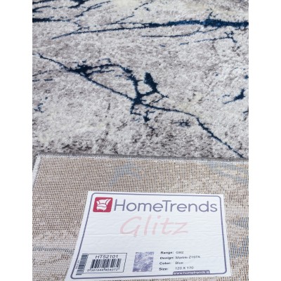 Glitz Marble Blue Rug - Various Sizes | Murphy Furniture