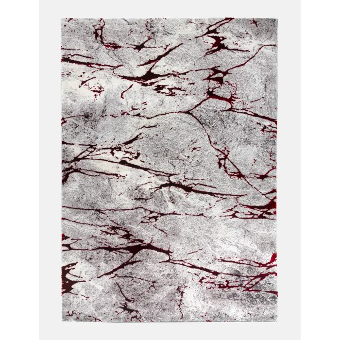 Glitz Marble Red Rug - Various Sizes | Murphy Furniture