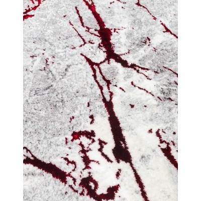 Glitz Marble Red Rug - Various Sizes | Murphy Furniture