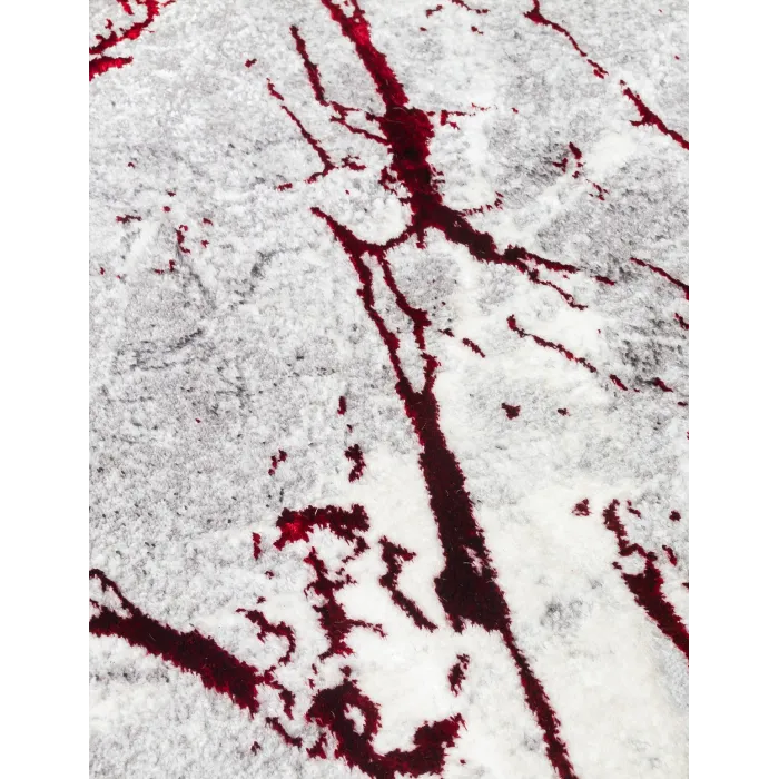 Glitz Marble Red Rug - Various Sizes | Murphy Furniture