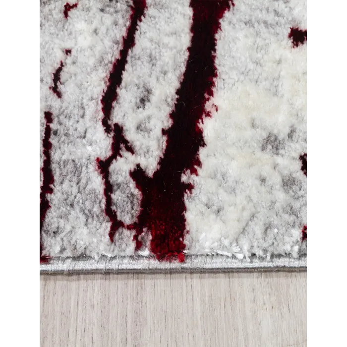 Glitz Marble Red Rug - Various Sizes | Murphy Furniture