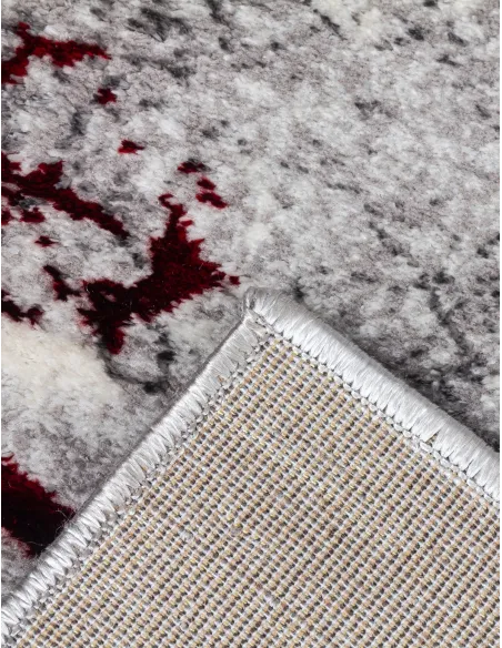 Glitz Marble Red Rug - Various Sizes | Murphy Furniture