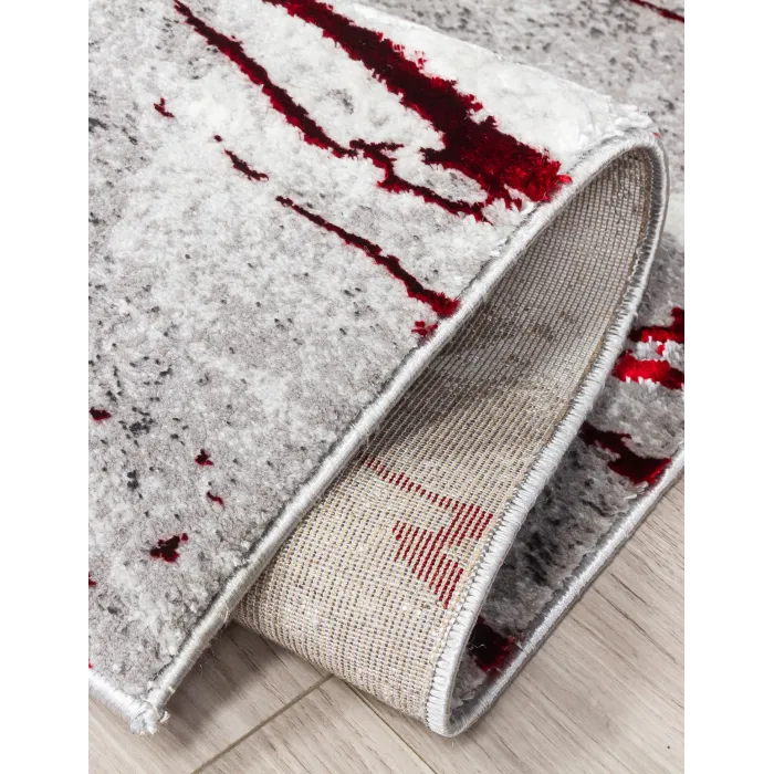Glitz Marble Red Rug - Various Sizes | Murphy Furniture