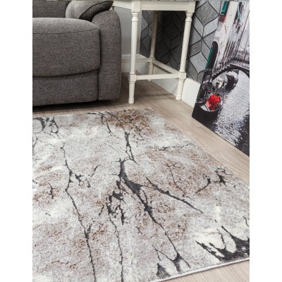 Glitz Marble Grey Rug - Various Sizes | Murphy Furniture