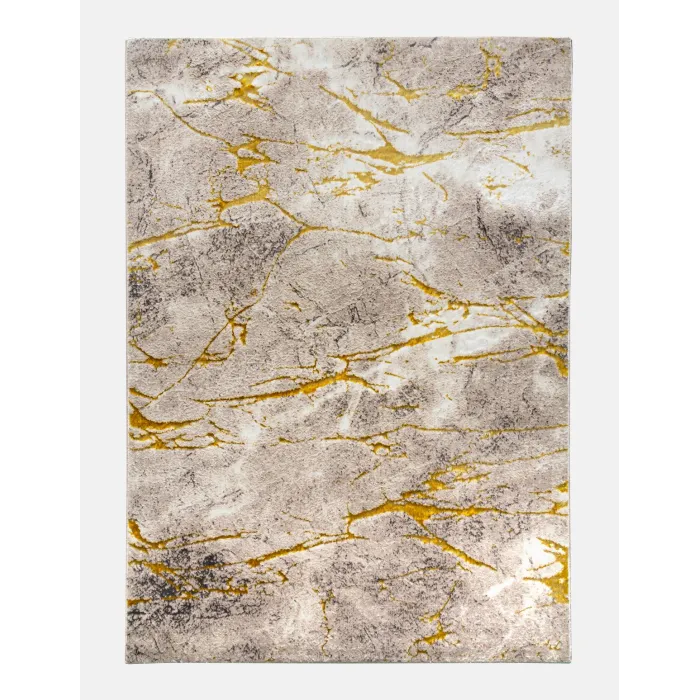 Glitz Marble Ochre Rug - Various Sizes | Murphy Furniture