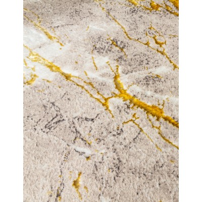 Glitz Marble Ochre Rug - Various Sizes | Murphy Furniture