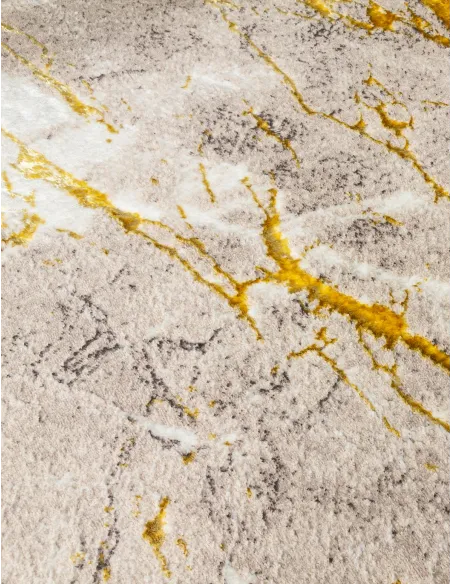 Glitz Marble Ochre Rug - Various Sizes | Murphy Furniture