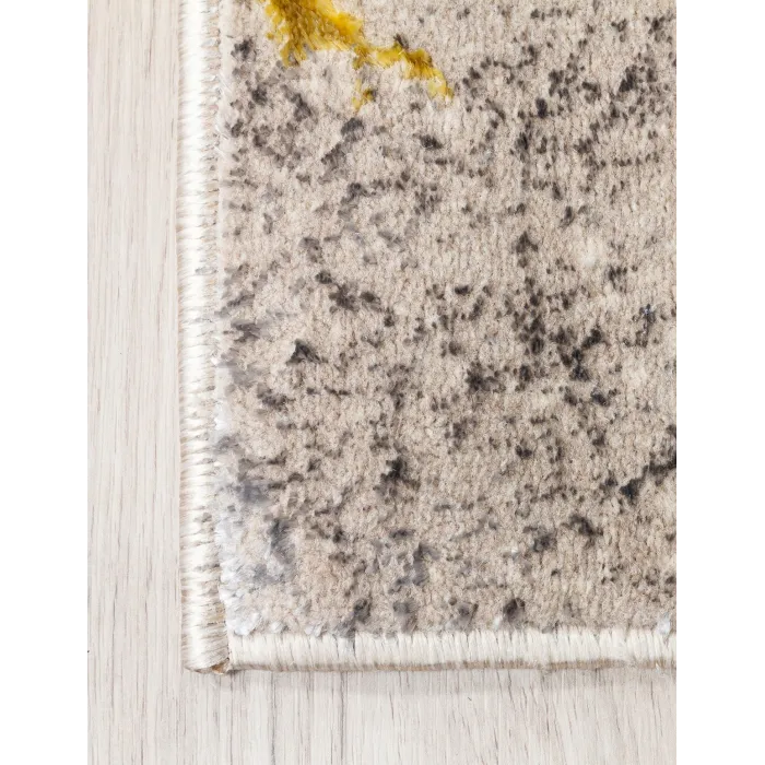 Glitz Marble Ochre Rug - Various Sizes | Murphy Furniture