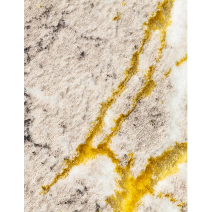 Glitz Marble Ochre Rug - Various Sizes | Murphy Furniture
